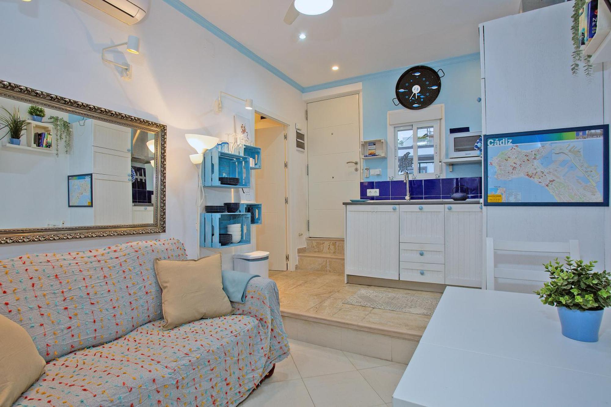 Cadizz- El Faro Del Manteca Apartment Luaran gambar