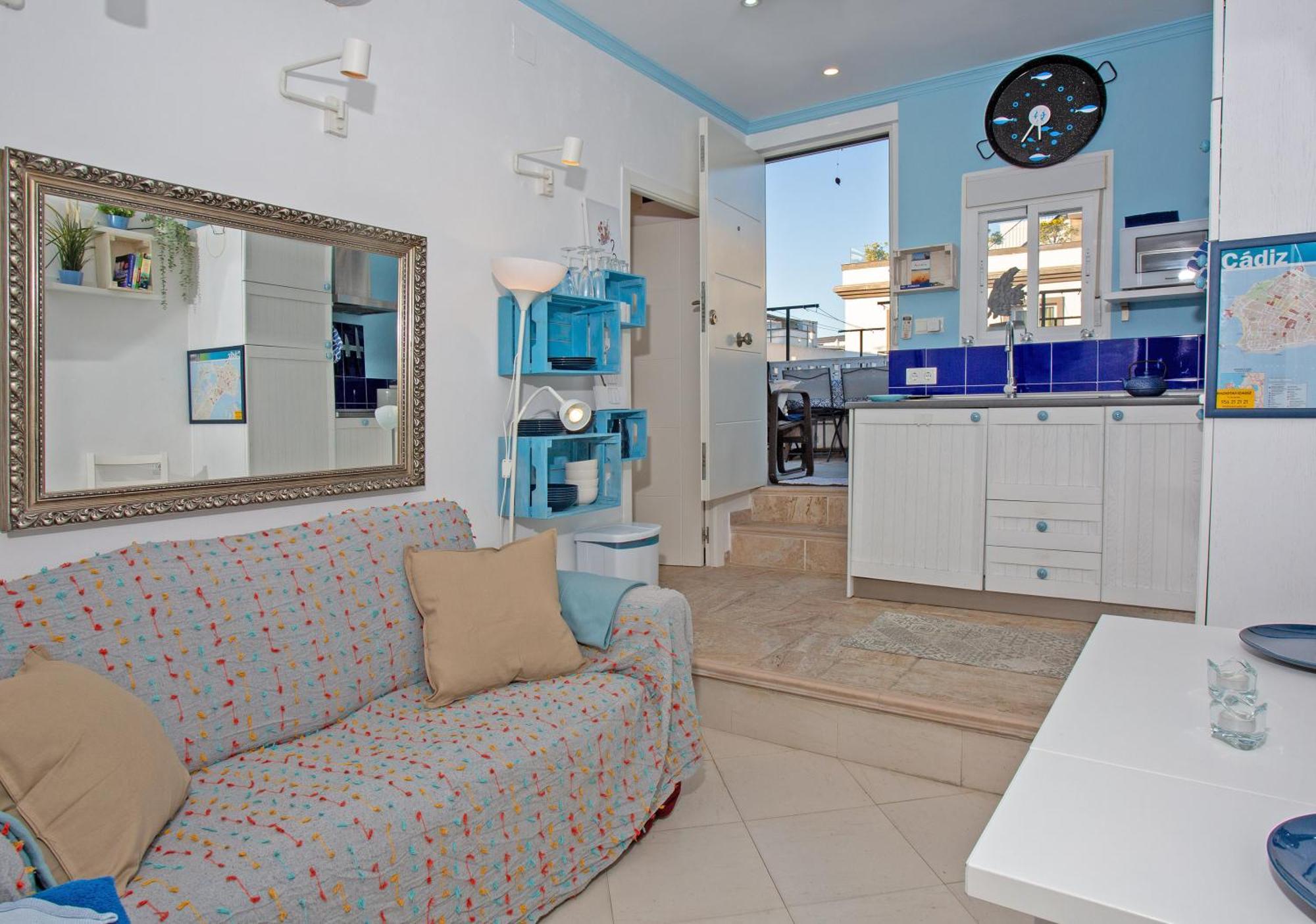 Cadizz- El Faro Del Manteca Apartment Luaran gambar