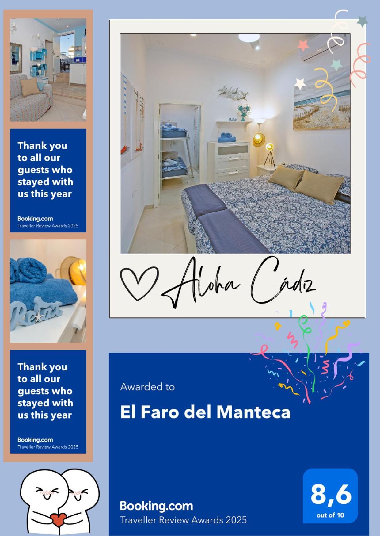 Cadizz- El Faro Del Manteca Apartment Luaran gambar